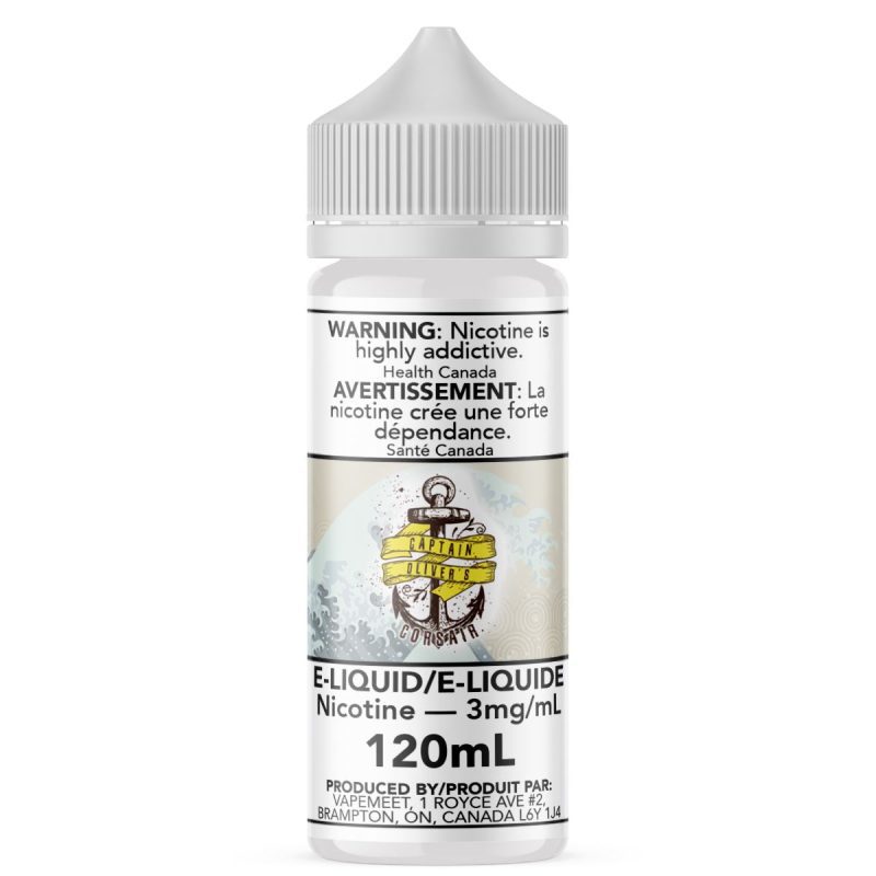 Captain Oliver's - Corsair E-Liquid Captain Oliver's Custards & Puddings 120mL 0 mg/mL