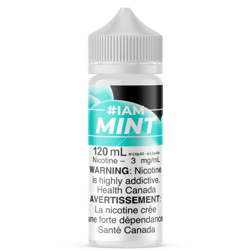 #IAM Mint E Liquid E-Liquid #IAM 120mL 3mg/mL