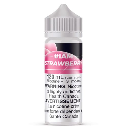 #IAM Strawberry E Liquid E-Liquid #IAM 120mL 3mg/mL